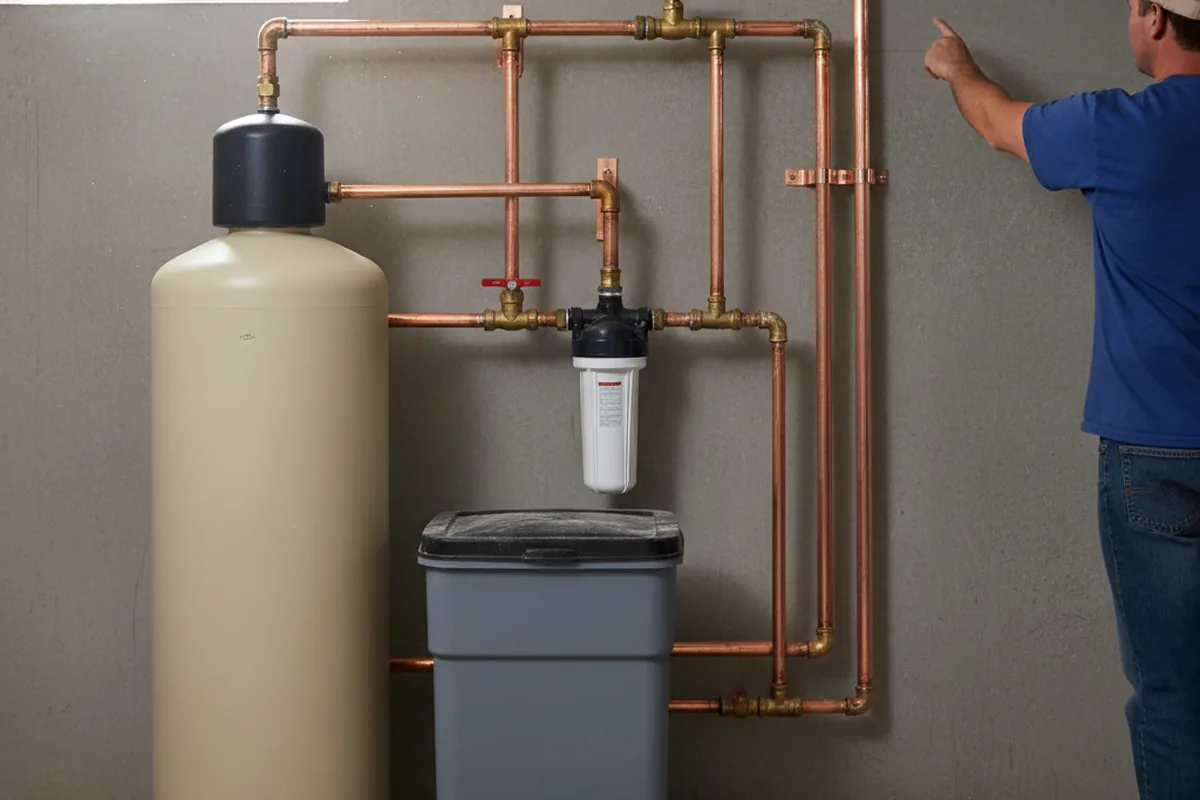 Whole-house water treatment system installed in Middle Haddam